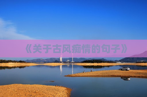 《关于古风痴情的句子》