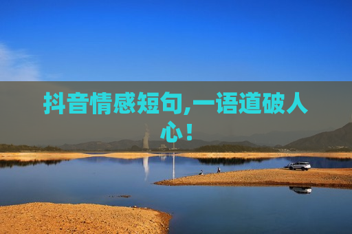 抖音情感短句,一语道破人心！