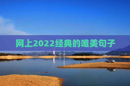 网上2022经典的唯美句子