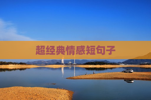 超经典情感短句子
