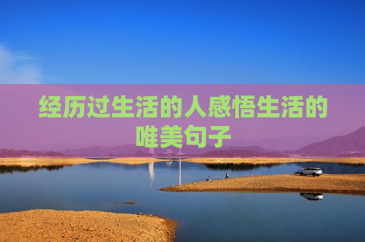 经历过生活的人感悟生活的唯美句子