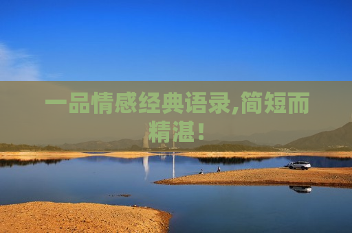 一品情感经典语录,简短而精湛！