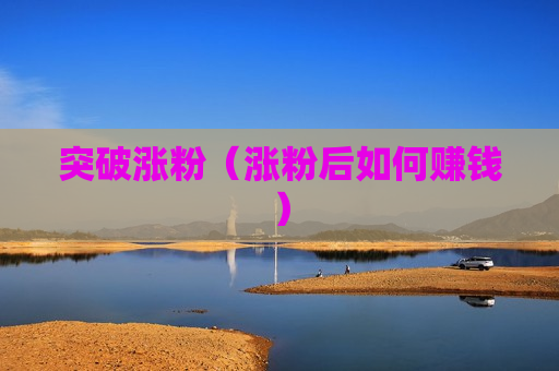 突破涨粉（涨粉后如何赚钱）