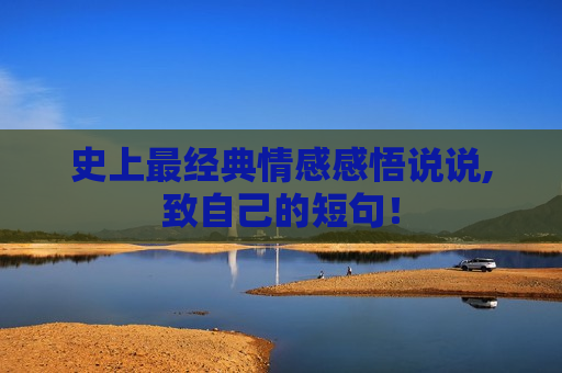 史上最经典情感感悟说说,致自己的短句！