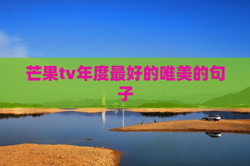 芒果tv年度最好的唯美的句子