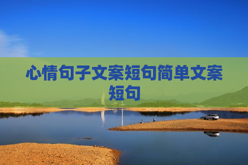 心情句子文案短句简单文案短句