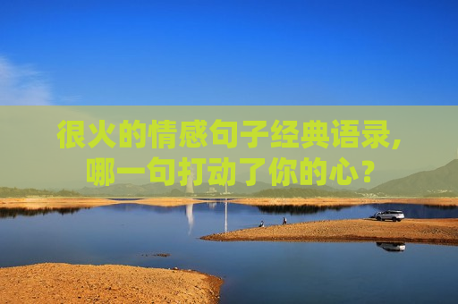 很火的情感句子经典语录,哪一句打动了你的心？
