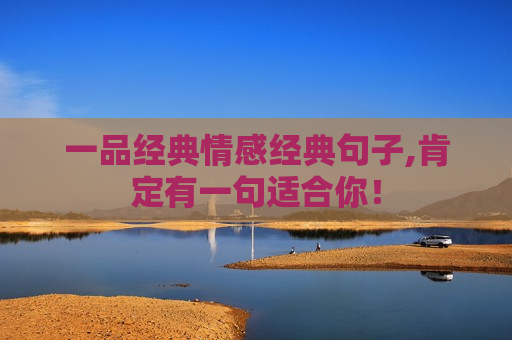 一品经典情感经典句子,肯定有一句适合你！