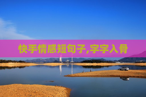 快手情感短句子,字字入骨