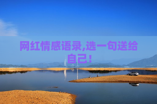 网红情感语录,选一句送给自己！