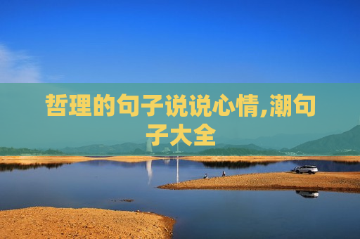 哲理的句子说说心情,潮句子大全