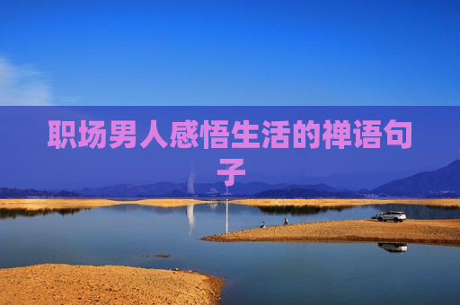 职场男人感悟生活的禅语句子