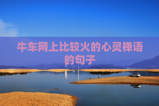 牛车网上比较火的心灵禅语的句子