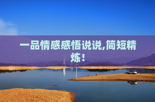 一品情感感悟说说,简短精炼！