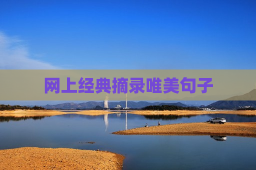 网上经典摘录唯美句子