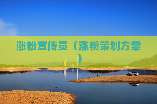 涨粉宣传员（涨粉策划方案）