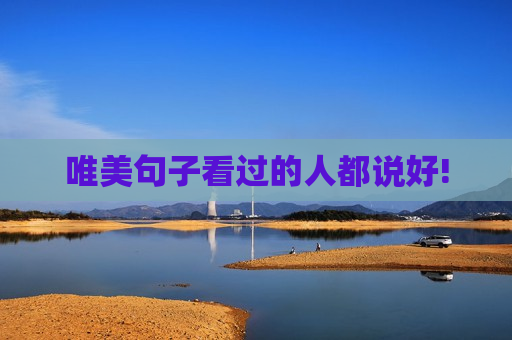 唯美句子看过的人都说好!