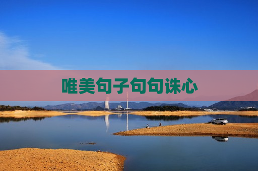 唯美句子句句诛心
