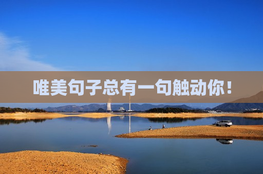 唯美句子总有一句触动你！