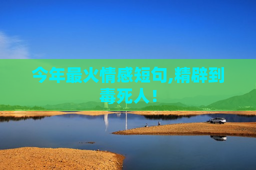 今年最火情感短句,精辟到毒死人！