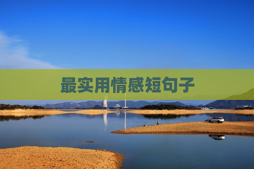最实用情感短句子
