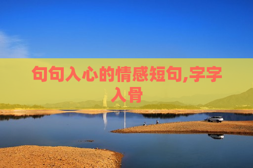 句句入心的情感短句,字字入骨