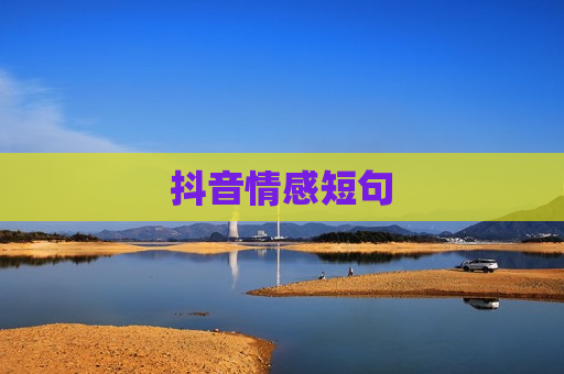 抖音情感短句