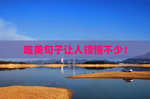 唯美句子让人领悟不少！