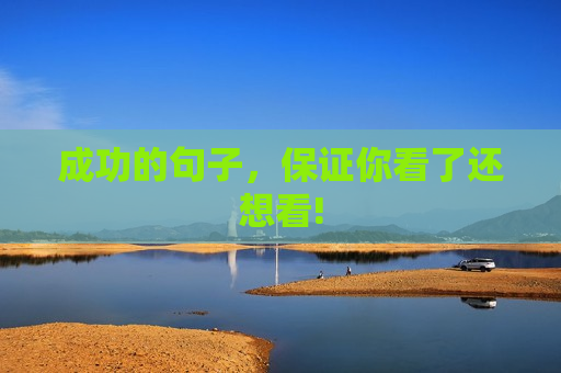 成功的句子，保证你看了还想看!