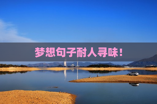 梦想句子耐人寻味！