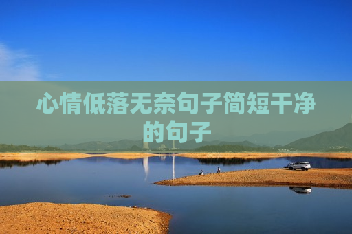 心情低落无奈句子简短干净的句子