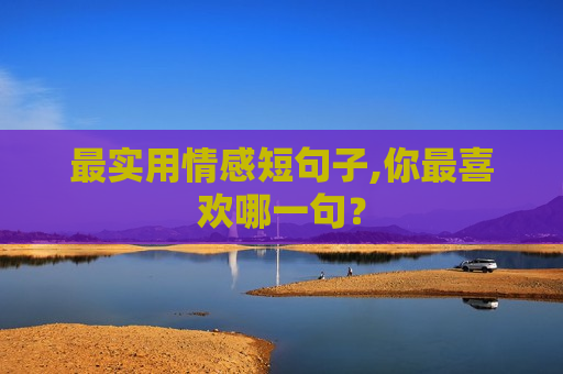最实用情感短句子,你最喜欢哪一句？