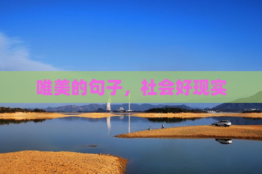 唯美的句子，社会好现实
