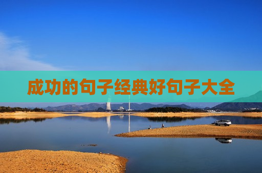 成功的句子经典好句子大全