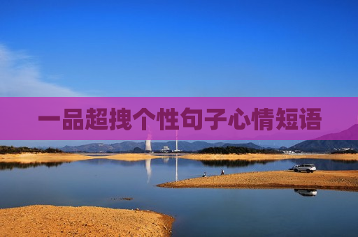 一品超拽个性句子心情短语