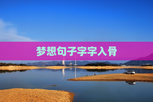 梦想句子字字入骨