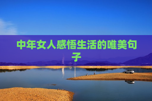 中年女人感悟生活的唯美句子