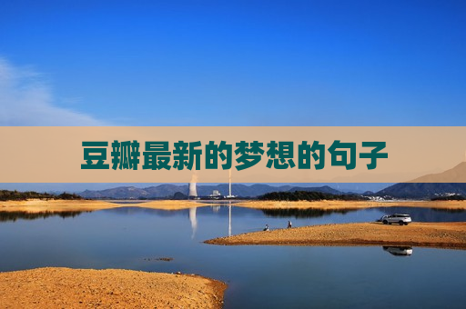 豆瓣最新的梦想的句子