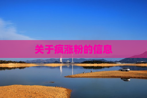 关于疯涨粉的信息
