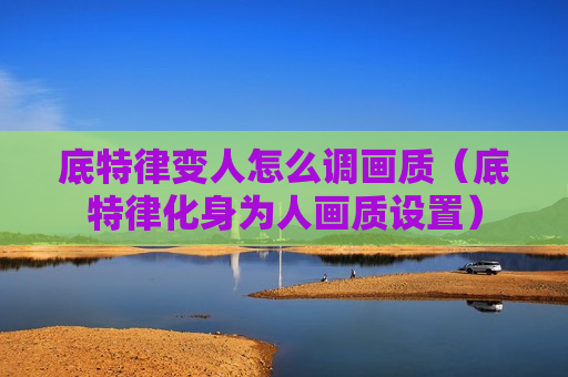 底特律变人怎么调画质（底特律化身为人画质设置）