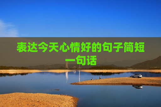 表达今天心情好的句子简短一句话
