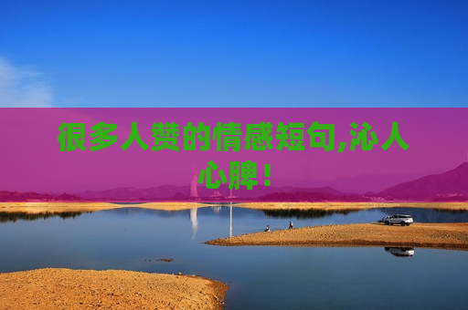 很多人赞的情感短句,沁人心脾！