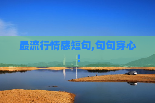 最流行情感短句,句句穿心！