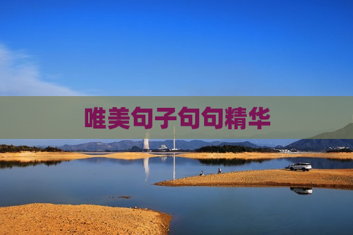 唯美句子句句精华