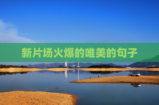 新片场火爆的唯美的句子