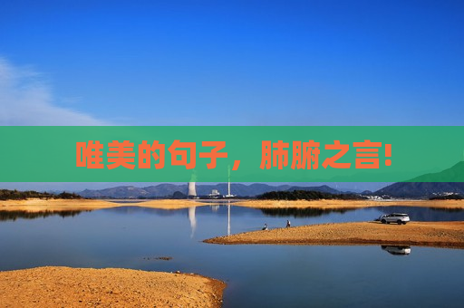 唯美的句子，肺腑之言!