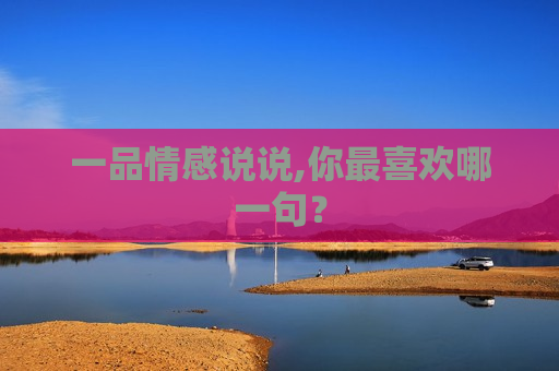 一品情感说说,你最喜欢哪一句？