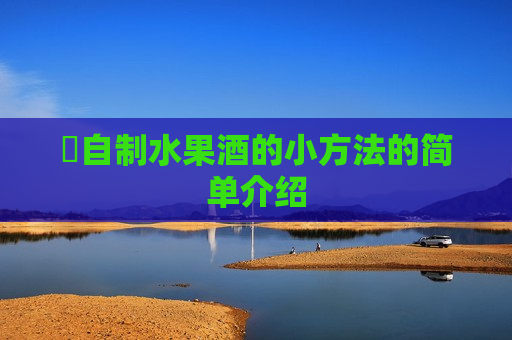 ​自制水果酒的小方法的简单介绍
