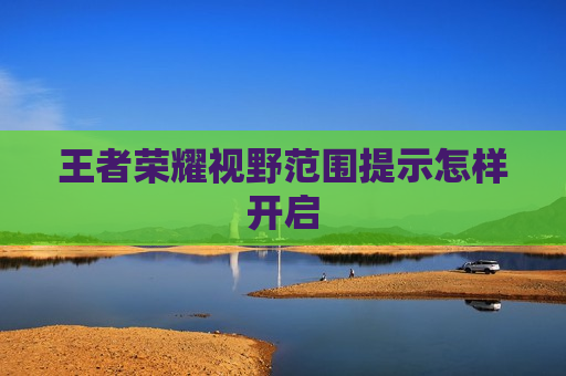 王者荣耀视野范围提示怎样开启