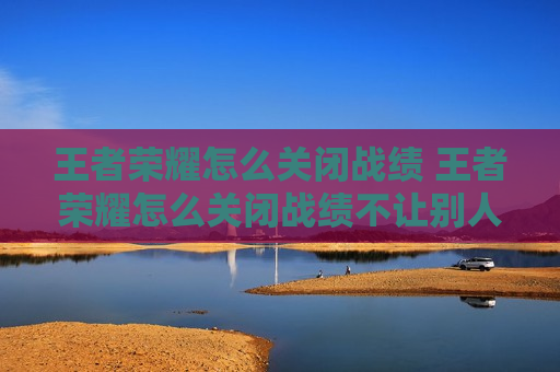 王者荣耀怎么关闭战绩 王者荣耀怎么关闭战绩不让别人看